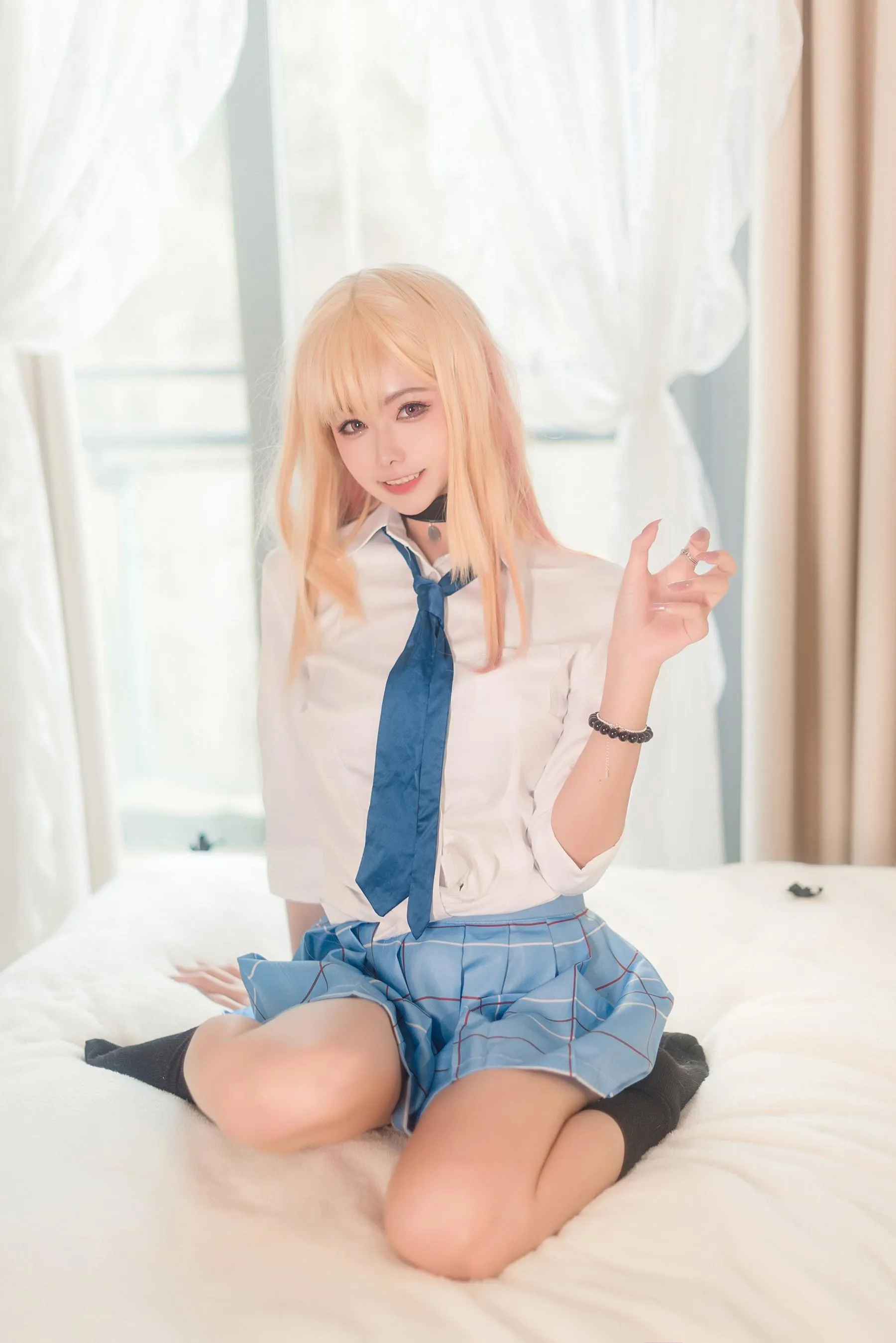 Momoko葵葵 – NO.34 喜多川海夢 黑江雫 [45P]插图4